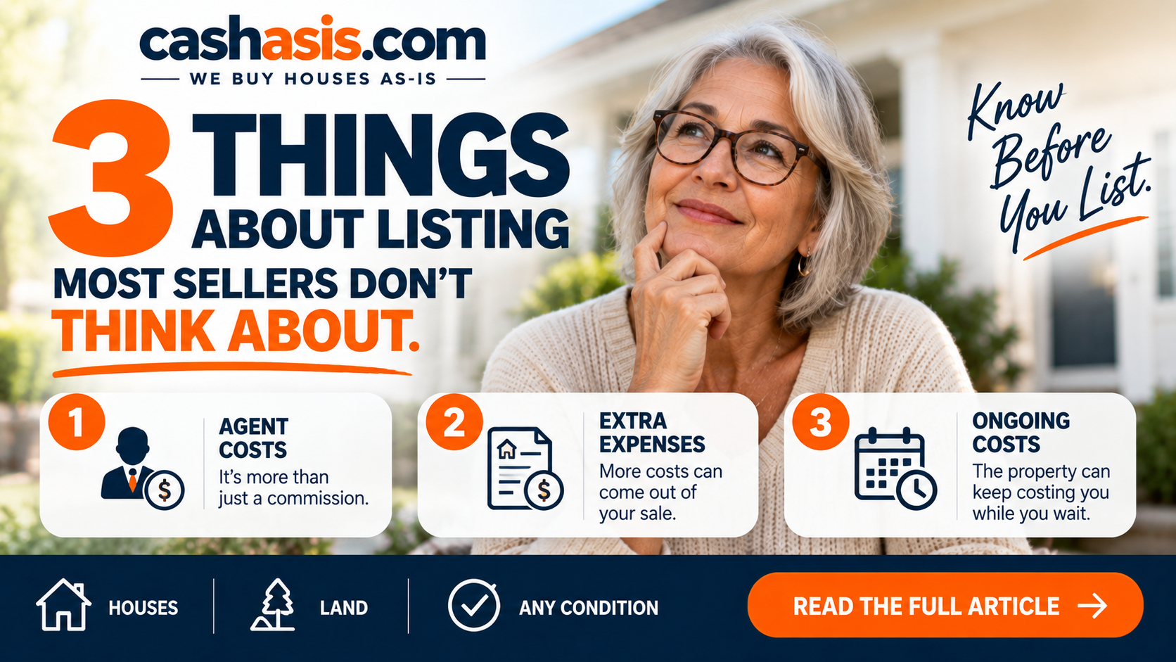 3 things about listing most sellers do not think about
