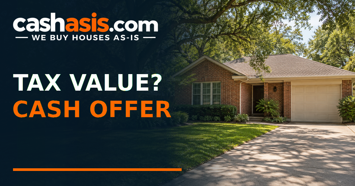 HCAD value compared with a cash offer