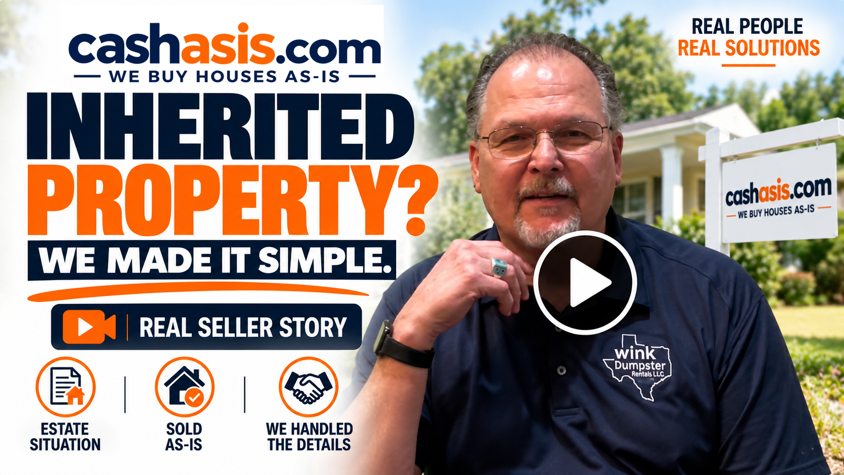 Inherited property? We made it simple — real CashAsIs seller story