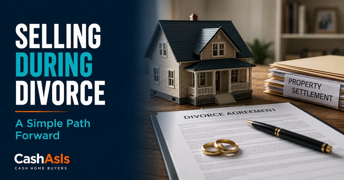 Selling a house during a divorce in Texas — splitting equity with a fast, neutral cash sale