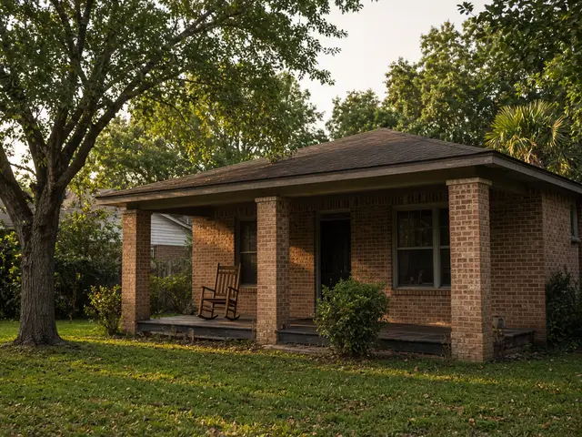 Older family home with a front porch